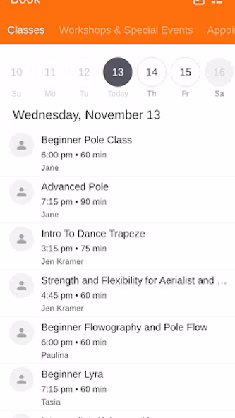 Athena Vertical Dance Screenshot 2 - AppWisp.com Athena Vertical Dance Screenshot 2 - AppWisp.com