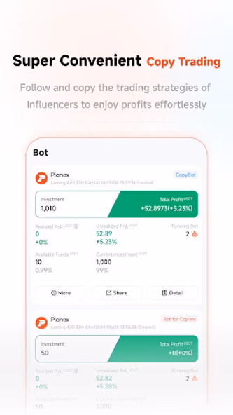 Pionex - Crypto Trading Bot Screenshot 4 - AppWisp.com Pionex - Crypto Trading Bot Screenshot 4 - AppWisp.com