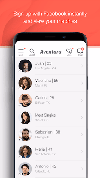 Aventura: Latin Dating App Screenshot 1 - AppWisp.com Aventura: Latin Dating App Screenshot 1 - AppWisp.com