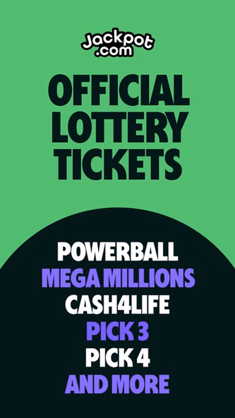 Jackpot Lottery App Screenshot 1 - AppWisp.com Jackpot Lottery App Screenshot 1 - AppWisp.com