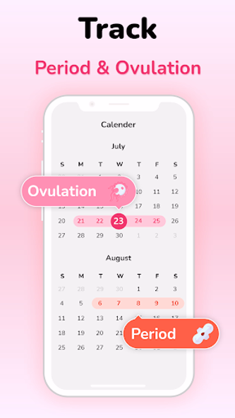 Ovulation Tracker & Calculator Screenshot 2 - AppWisp.com Ovulation Tracker & Calculator Screenshot 2 - AppWisp.com