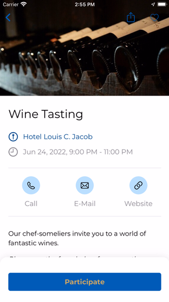 Hotel Louis C. Jacob Screenshot 4 - AppWisp.com Hotel Louis C. Jacob Screenshot 4 - AppWisp.com