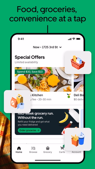 Uber Eats: Food & Groceries Screenshot 2 - AppWisp.com Uber Eats: Food & Groceries Screenshot 2 - AppWisp.com