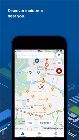 Live Traffic NSW Screenshot 1 - AppWisp.com Live Traffic NSW Screenshot 1 - AppWisp.com