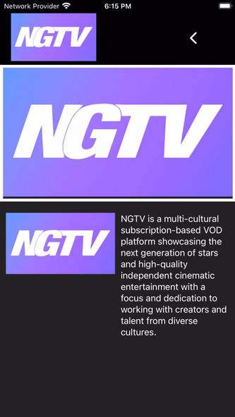 NGTV Live Screenshot 3 - AppWisp.com NGTV Live Screenshot 3 - AppWisp.com