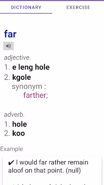 English To Sepedi Dictionary Screenshot 4 - AppWisp.com English To Sepedi Dictionary Screenshot 4 - AppWisp.com