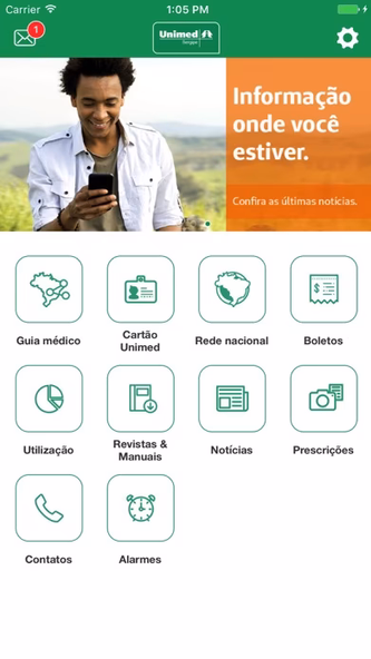 Unimed Sergipe Screenshot 1 - AppWisp.com Unimed Sergipe Screenshot 1 - AppWisp.com
