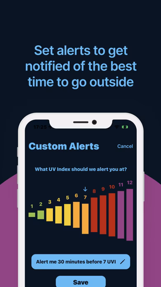 UV Index - Easy. Powerful. Screenshot 4 - AppWisp.com UV Index - Easy. Powerful. Screenshot 4 - AppWisp.com