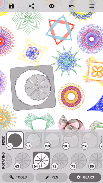 Inspiral - Gear Art Screenshot 1 - AppWisp.com Inspiral - Gear Art Screenshot 1 - AppWisp.com