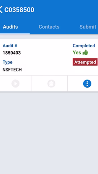 NSF Mobile Audit Screenshot 1 - AppWisp.com NSF Mobile Audit Screenshot 1 - AppWisp.com