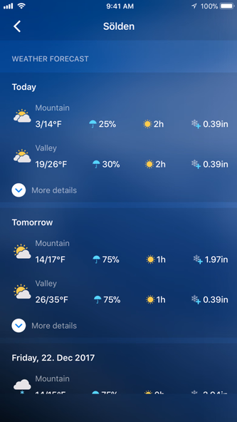 Snow Report Ski App Screenshot 4 - AppWisp.com Snow Report Ski App Screenshot 4 - AppWisp.com