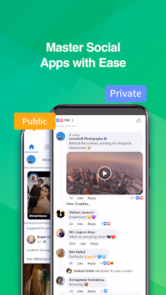 Dual Cloner - App Dual Space Screenshot 4 - AppWisp.com Dual Cloner - App Dual Space Screenshot 4 - AppWisp.com
