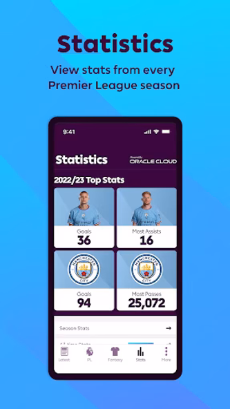 Premier League - Official App Screenshot 4 - AppWisp.com Premier League - Official App Screenshot 4 - AppWisp.com