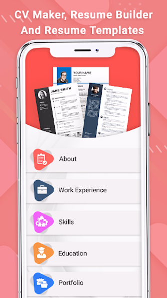 CV & Resume - Maker & Creator Screenshot 2 - AppWisp.com CV & Resume - Maker & Creator Screenshot 2 - AppWisp.com
