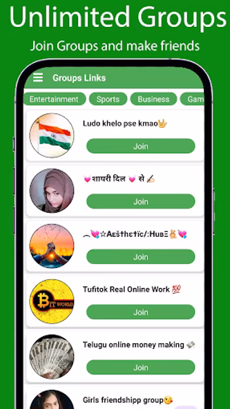 Whats Group Links Join Groups Screenshot 3 - AppWisp.com