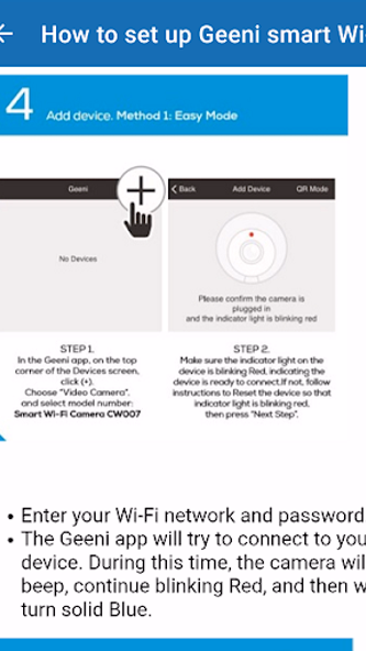 Geeni Smart Wifi Camera Guide Screenshot 1 - AppWisp.com Geeni Smart Wifi Camera Guide Screenshot 1 - AppWisp.com