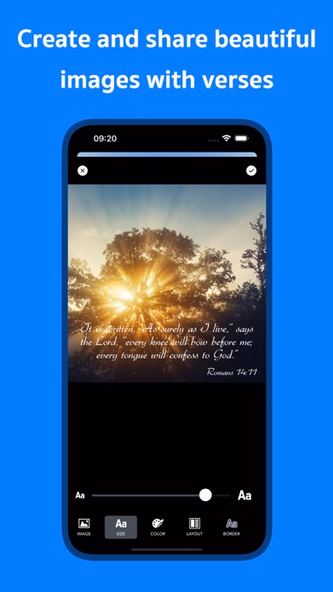 Verse of the day: Daily prayer Screenshot 3 - AppWisp.com