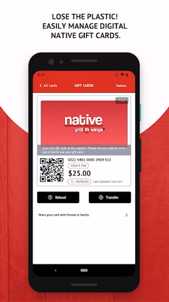 Native Grill and Wings Screenshot 2 - AppWisp.com