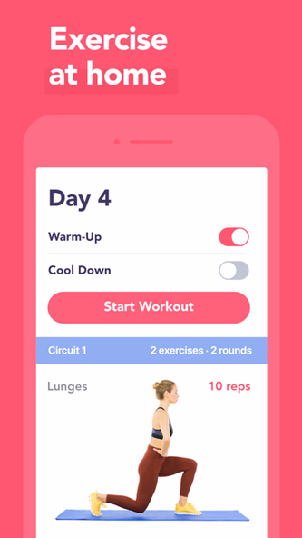 Slim Workouts: Fitness App Screenshot 4 - AppWisp.com Slim Workouts: Fitness App Screenshot 4 - AppWisp.com