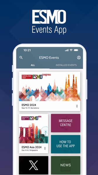 ESMO Events App Screenshot 1 - AppWisp.com ESMO Events App Screenshot 1 - AppWisp.com