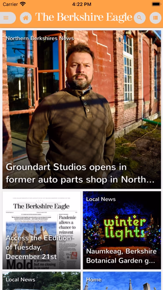 The Berkshire Eagle Screenshot 1 - AppWisp.com The Berkshire Eagle Screenshot 1 - AppWisp.com