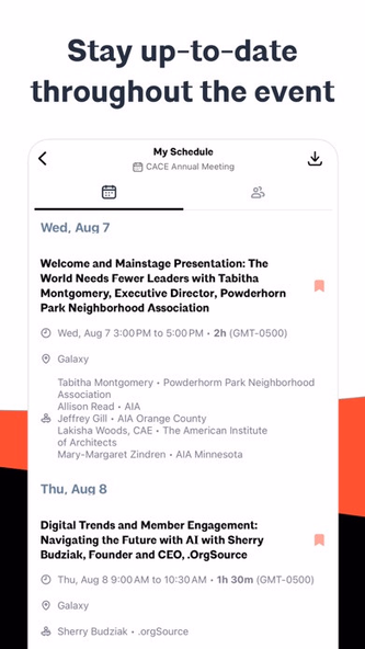 AIA Events Screenshot 4 - AppWisp.com AIA Events Screenshot 4 - AppWisp.com