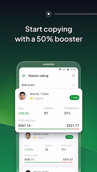 Octa Copy: copy trading app Screenshot 2 - AppWisp.com Octa Copy: copy trading app Screenshot 2 - AppWisp.com
