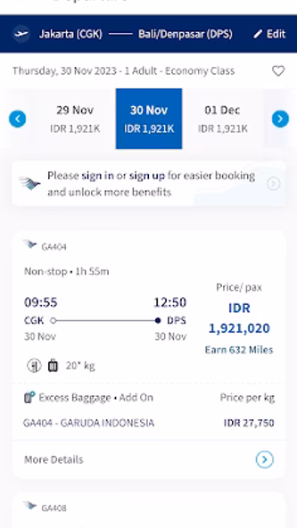 FlyGaruda Screenshot 2 - AppWisp.com FlyGaruda Screenshot 2 - AppWisp.com
