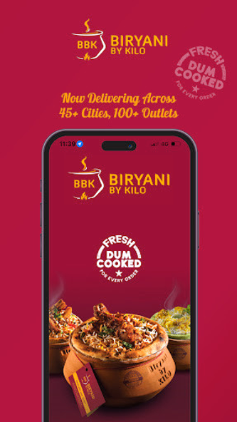 Biryani by Kilo - Order Online Screenshot 1 - AppWisp.com Biryani by Kilo - Order Online Screenshot 1 - AppWisp.com