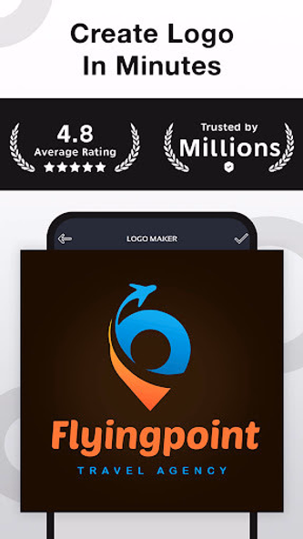 Logo Maker: Logo Creator Screenshot 1 - AppWisp.com Logo Maker: Logo Creator Screenshot 1 - AppWisp.com
