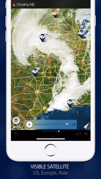 Radar MAX Future Weather Radar Screenshot 2 - AppWisp.com Radar MAX Future Weather Radar Screenshot 2 - AppWisp.com