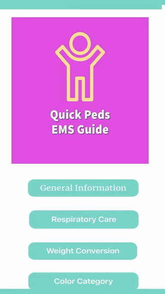 Quick PEDS EMS Guide Lite Screenshot 2 - AppWisp.com Quick PEDS EMS Guide Lite Screenshot 2 - AppWisp.com