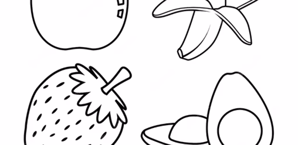 Fruits and Vegetables Coloring Header - AppWisp.com Fruits and Vegetables Coloring Header - AppWisp.com