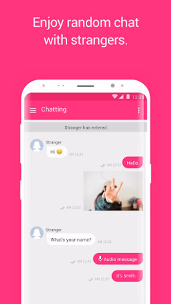 Stranger Talk (Random Chat) Screenshot 1 - AppWisp.com Stranger Talk (Random Chat) Screenshot 1 - AppWisp.com