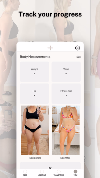 Transform by Fitaz Screenshot 3 - AppWisp.com Transform by Fitaz Screenshot 3 - AppWisp.com