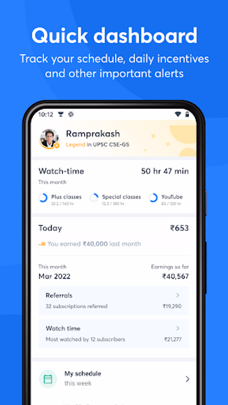 Unacademy Educator App Screenshot 1 - AppWisp.com Unacademy Educator App Screenshot 1 - AppWisp.com