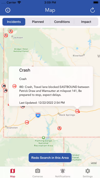 Wyoming Road Conditions Screenshot 4 - AppWisp.com Wyoming Road Conditions Screenshot 4 - AppWisp.com