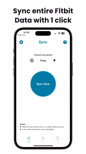 Fitbit to Health Power sync Screenshot 4 - AppWisp.com Fitbit to Health Power sync Screenshot 4 - AppWisp.com