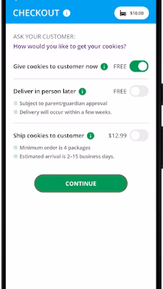 Digital Cookie Mobile App Screenshot 3 - AppWisp.com Digital Cookie Mobile App Screenshot 3 - AppWisp.com