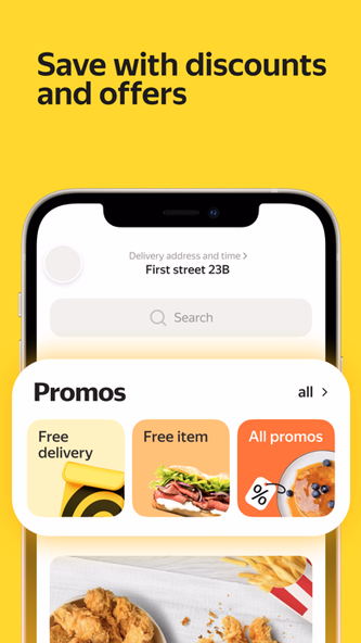 Yandex Eats: food delivery Screenshot 3 - AppWisp.com Yandex Eats: food delivery Screenshot 3 - AppWisp.com