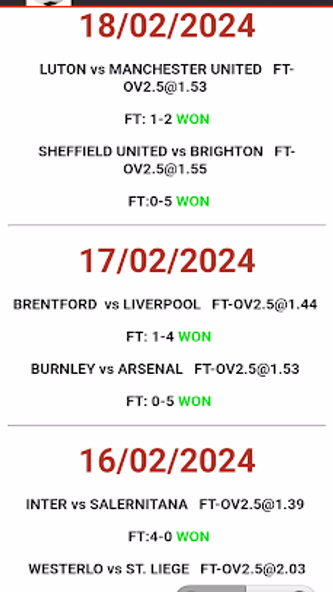 OVER 2.5 GOALS BETTING TIPS254 Screenshot 3 - AppWisp.com OVER 2.5 GOALS BETTING TIPS254 Screenshot 3 - AppWisp.com
