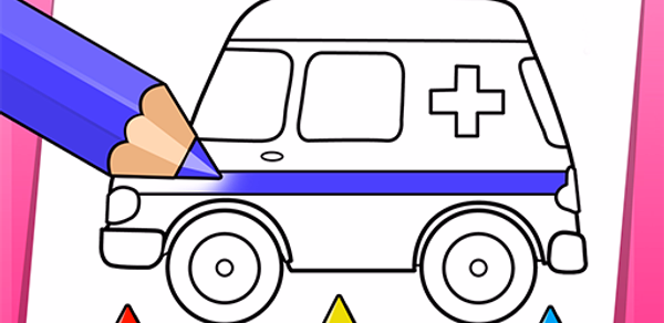 Vehicle Coloring &Drawing Book Header - AppWisp.com Vehicle Coloring &Drawing Book Header - AppWisp.com