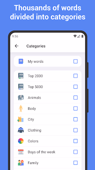 Learn Italian with flashcards! Screenshot 2 - AppWisp.com