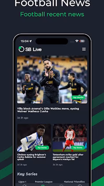 SB LIVE - Sports News & Scores Screenshot 2 - AppWisp.com SB LIVE - Sports News & Scores Screenshot 2 - AppWisp.com