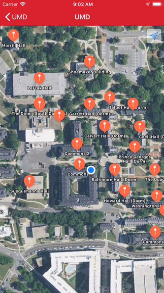 Campus Maps Screenshot 4 - AppWisp.com Campus Maps Screenshot 4 - AppWisp.com