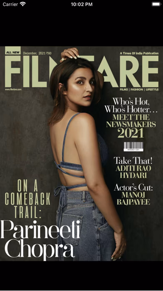 Filmfare Magazine Screenshot 2 - AppWisp.com Filmfare Magazine Screenshot 2 - AppWisp.com