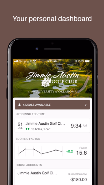 Jimmie Austin Golf Club Screenshot 2 - AppWisp.com Jimmie Austin Golf Club Screenshot 2 - AppWisp.com