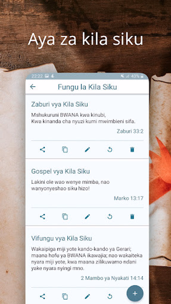 Biblia Takatifu, Swahili Bible Screenshot 3 - AppWisp.com Biblia Takatifu, Swahili Bible Screenshot 3 - AppWisp.com