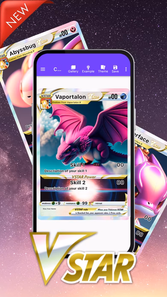 Card Maker Creator for Pokemon Screenshot 1 - AppWisp.com Card Maker Creator for Pokemon Screenshot 1 - AppWisp.com