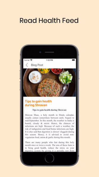 Diet Enrich Screenshot 2 - AppWisp.com Diet Enrich Screenshot 2 - AppWisp.com